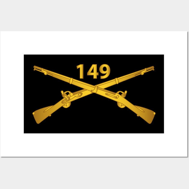 149th Infantry Regiment - Branch wo Txt X 300 Wall Art by twix123844